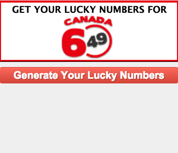 Lucky Numbers for Canada Lotto 649