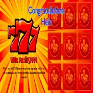 Daily Prize Draw Winner 28-12-2020