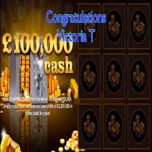 Daily Prize Draw Winner 08-02-2021