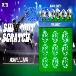 Daily Prize Draw Winner 09-02-2021